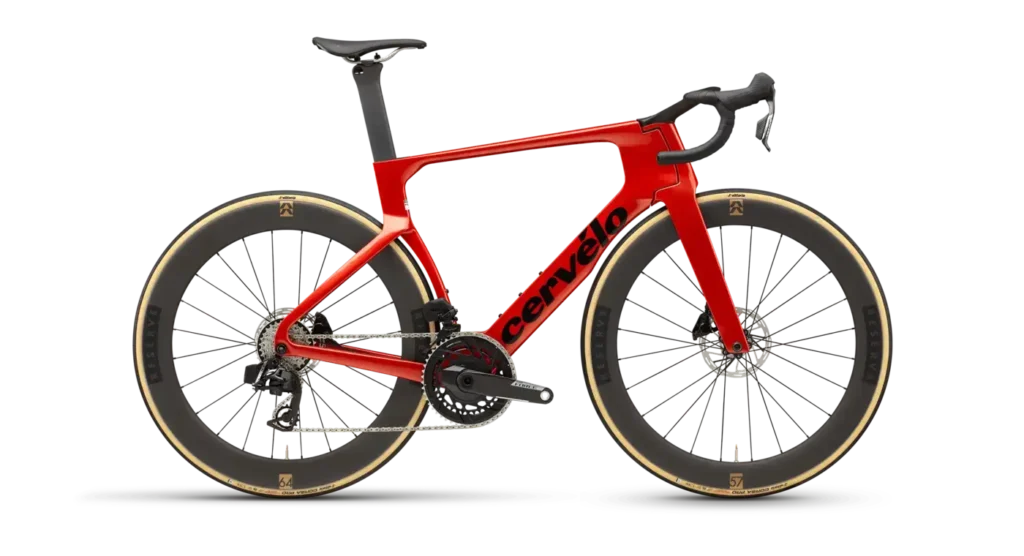 Vélo Cervélo S5 Force AXS coloris rouge