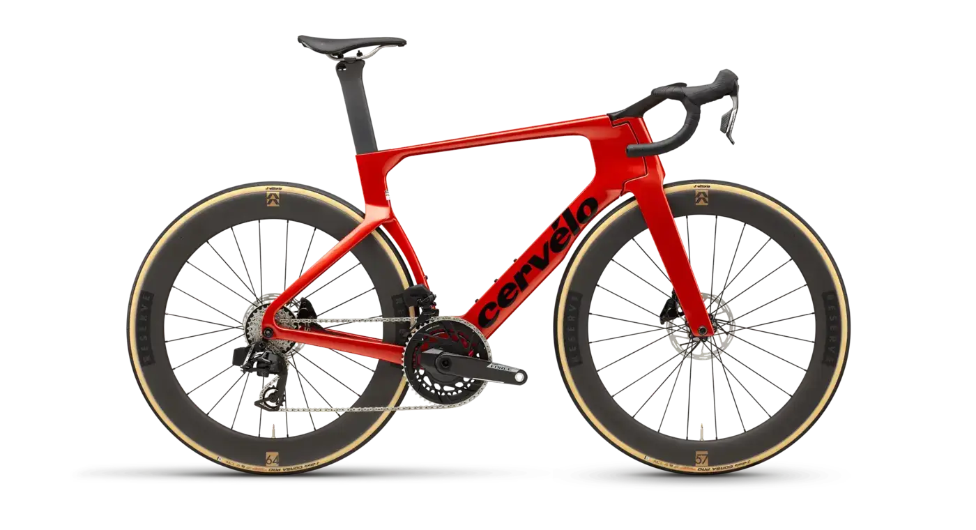 Vélo Cervélo S5 Force AXS coloris rouge