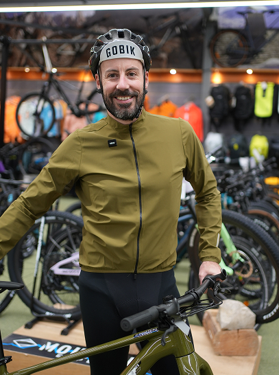 Matthieu, responsable univers cycle chez Mountain Expert