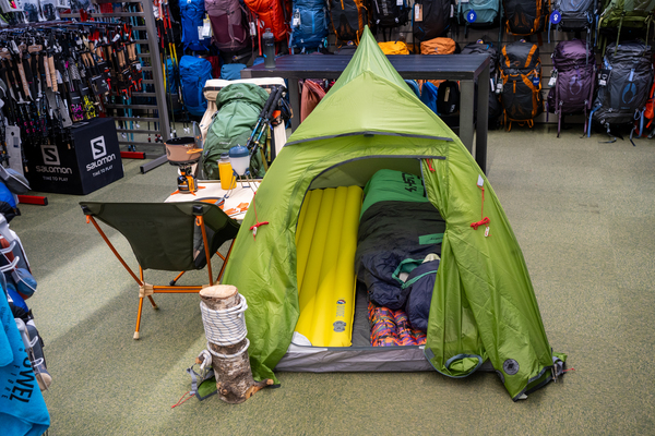 Tente rayon randonnée Mountain Expert